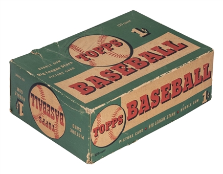 1954 Topps Baseball Display Box